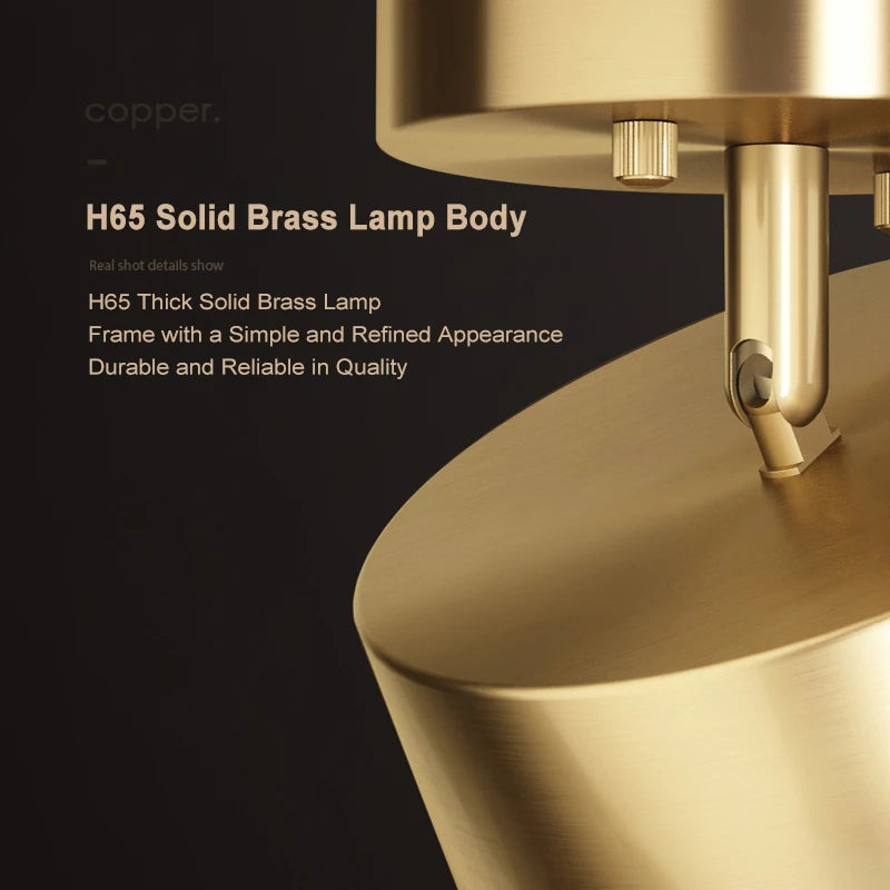 Aveline Brass LED Flush Mount Ceiling Light
