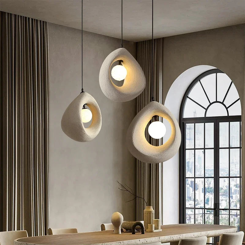 Suspension luminaire Hana Wabi Sabi Zen