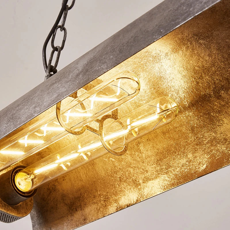 Clémence Industrial Loft Retro Chain Pendant Light