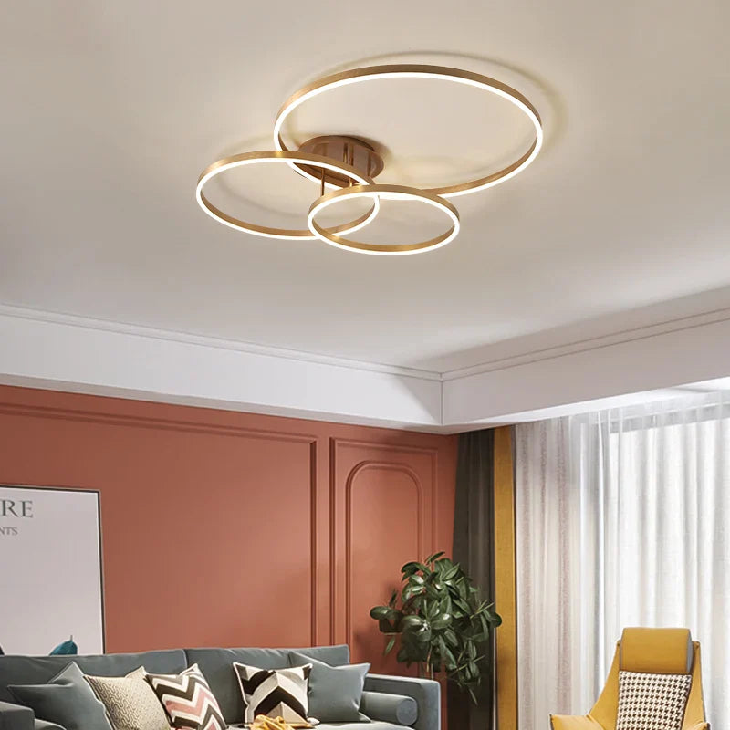 Elena Minimalist Circular Ceiling Light