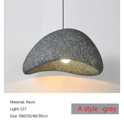 Sophie Wabi Sabi Résine Suspension Plafonnier Minimaliste