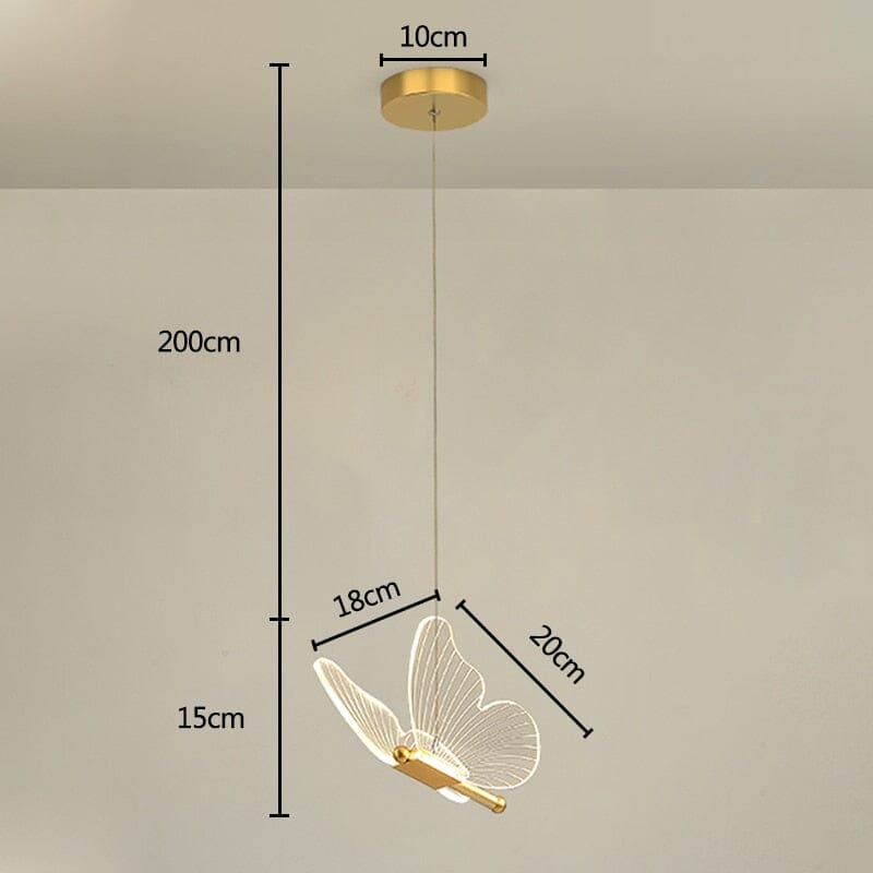 Applique murale LED Anaïs Butterfly au design moderne et décoratif