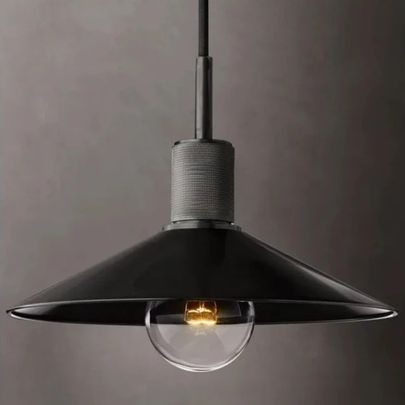 Suspension Inès Industrielle Cuivre Luminaire Rétro Café