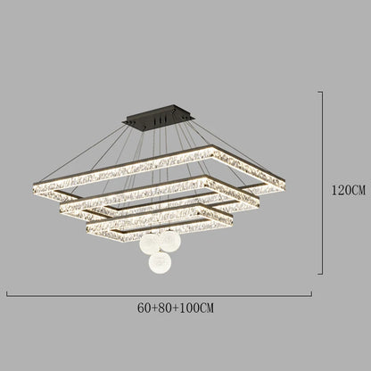 Plafonnier Suspendu Linéaire LED Moderne – Luminaire Plafonnier Acrylique Minimaliste pour Salon