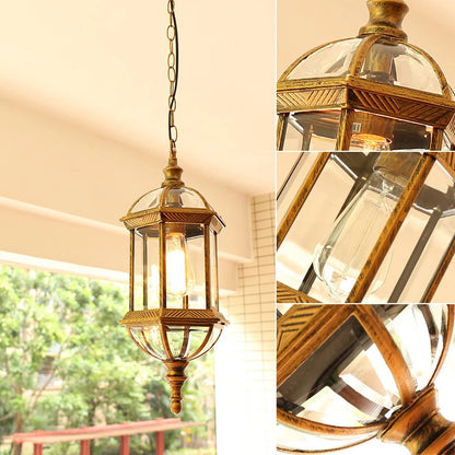 Émilie Suspension Européenne Extérieure Lampe de Jardin Étanche