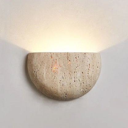 Amélie Brutalist Basin LED Wall Lamp