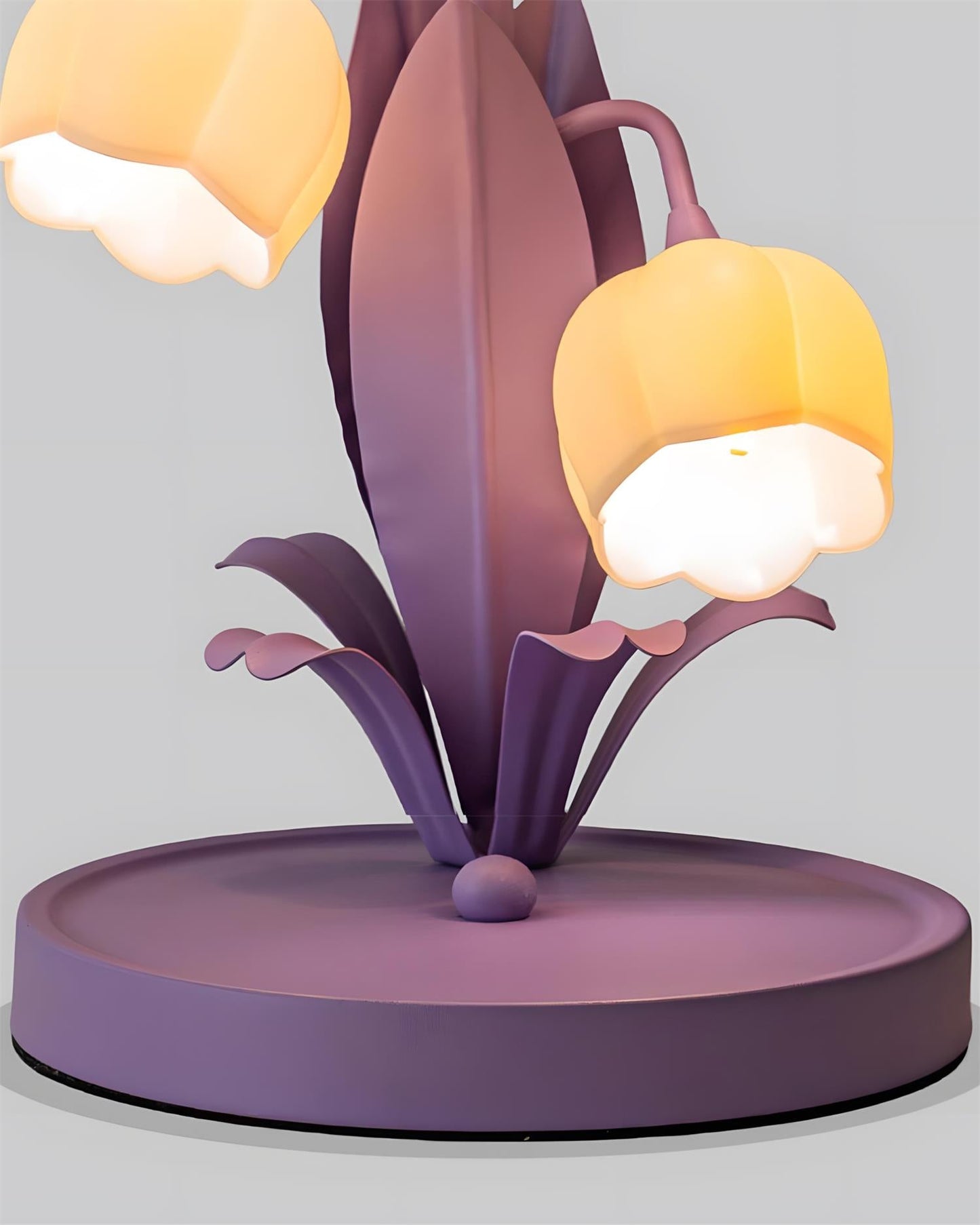 Élodie Orchid Blossom Table Lamp with Artistic Floral Design