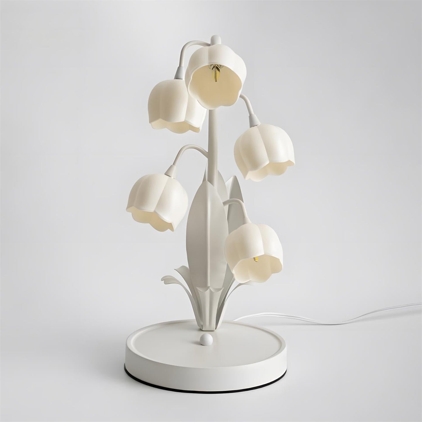 Élodie Orchid Blossom Table Lamp with Artistic Floral Design