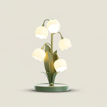 Élodie Orchid Blossom Table Lamp with Artistic Floral Design