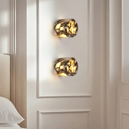 Amélie Lustra Marble LED Wall Sconce
