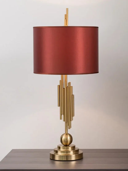 Lampe de table Montréal Luxe avec accents en laiton