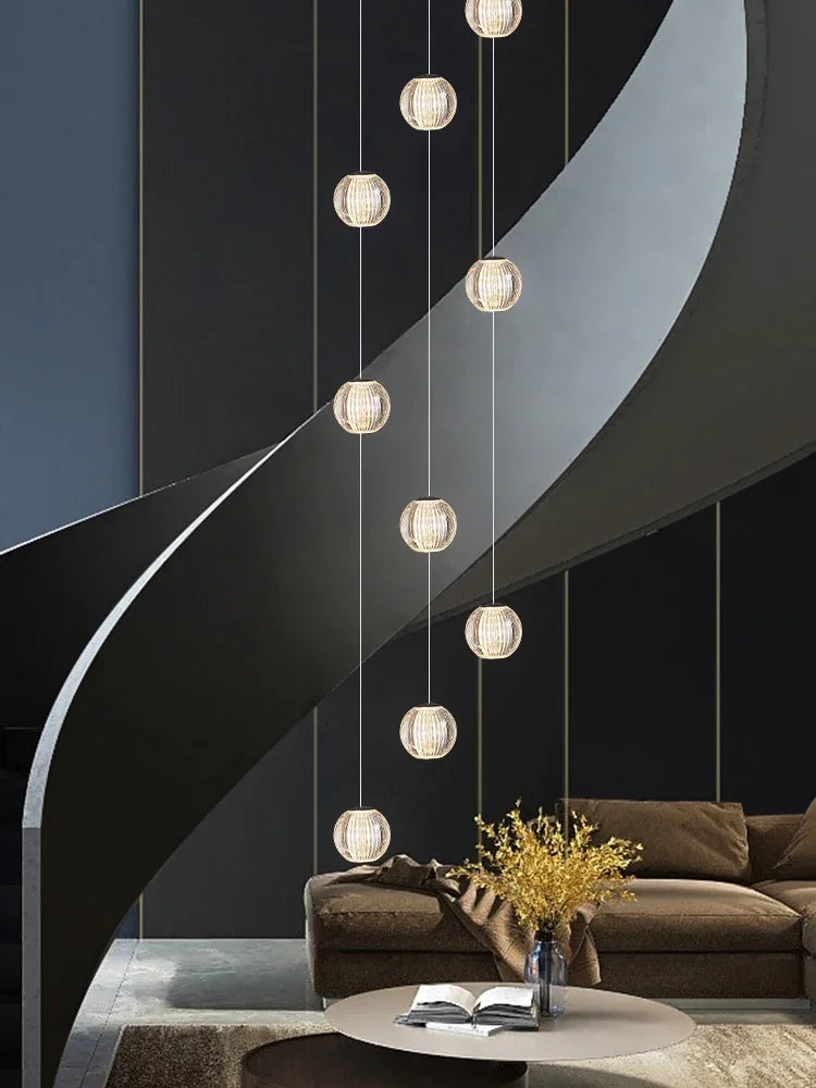 Lustre suspendu Camille Crystal Fishbone