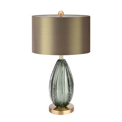 Lampe de table Celeste avec gouttelettes en verre cristal