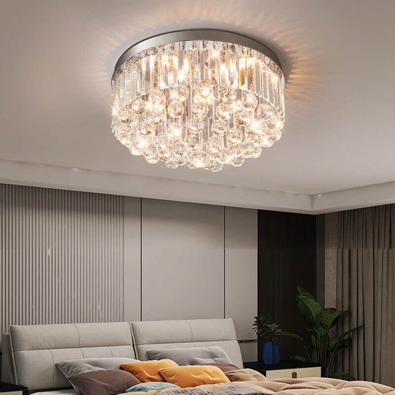 Clara Raindrop Crystal Ceiling Light