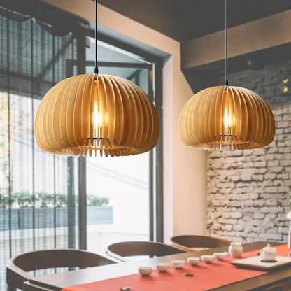 Aurélien Bamboo Rattan Pendant Light Handwoven Ceiling