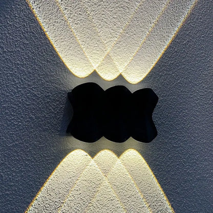 Colette Outdoor Up Down Wall Light Waterproof LED Fixture