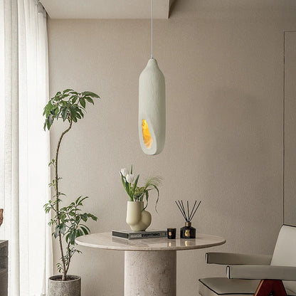 Amélie Wabi Sabi Suspension Ciment Lustre Minimaliste
