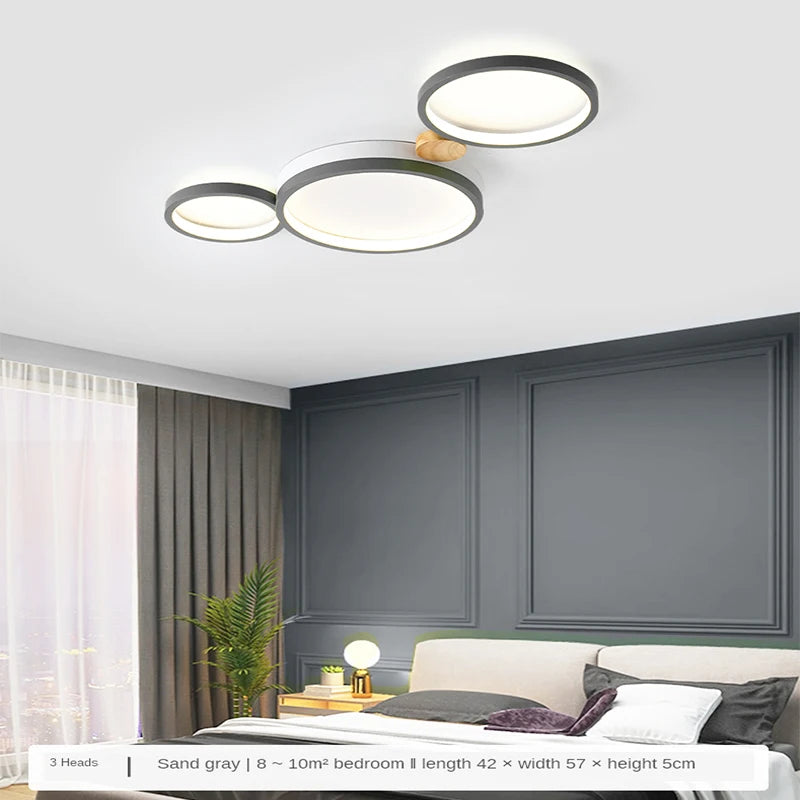 Modern LED Ceiling Light – Minimalist Flush Mount for Living Room, Bedroom & Dining Area