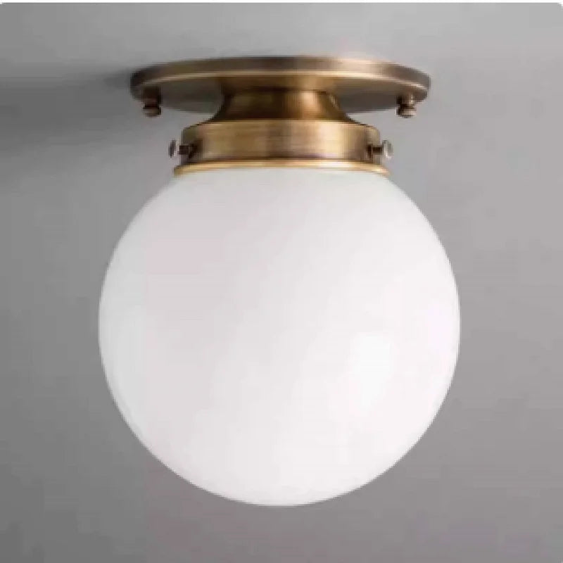 Plafonnier globe en verre minimaliste Elise