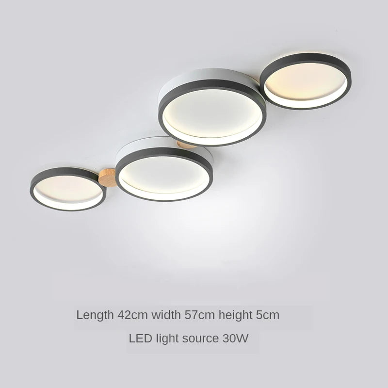 Modern LED Ceiling Light – Minimalist Flush Mount for Living Room, Bedroom & Dining Area