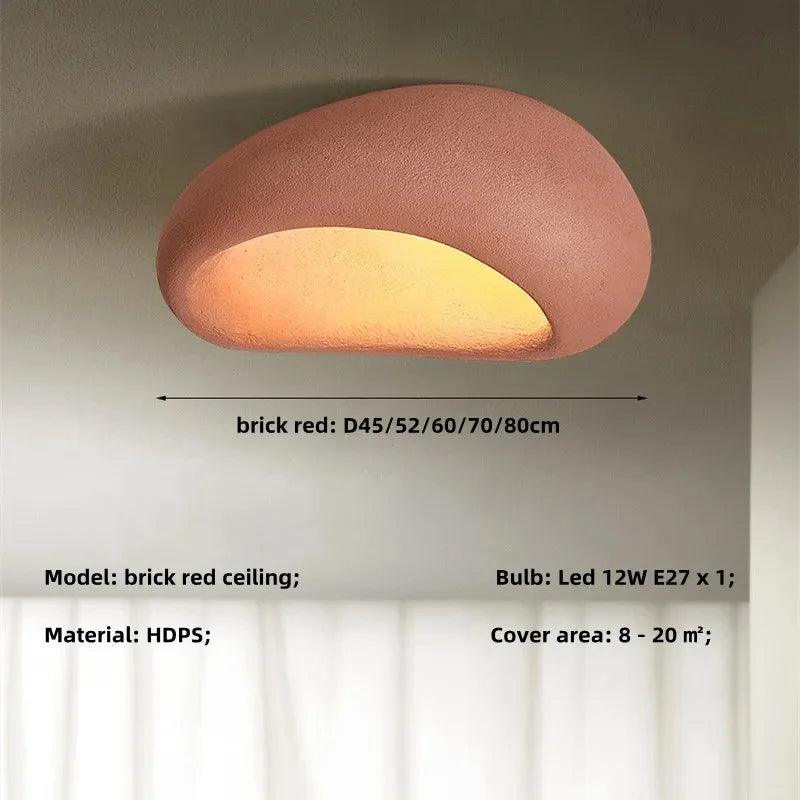 Plafonnier semi-encastré LED Évora minimaliste texturé