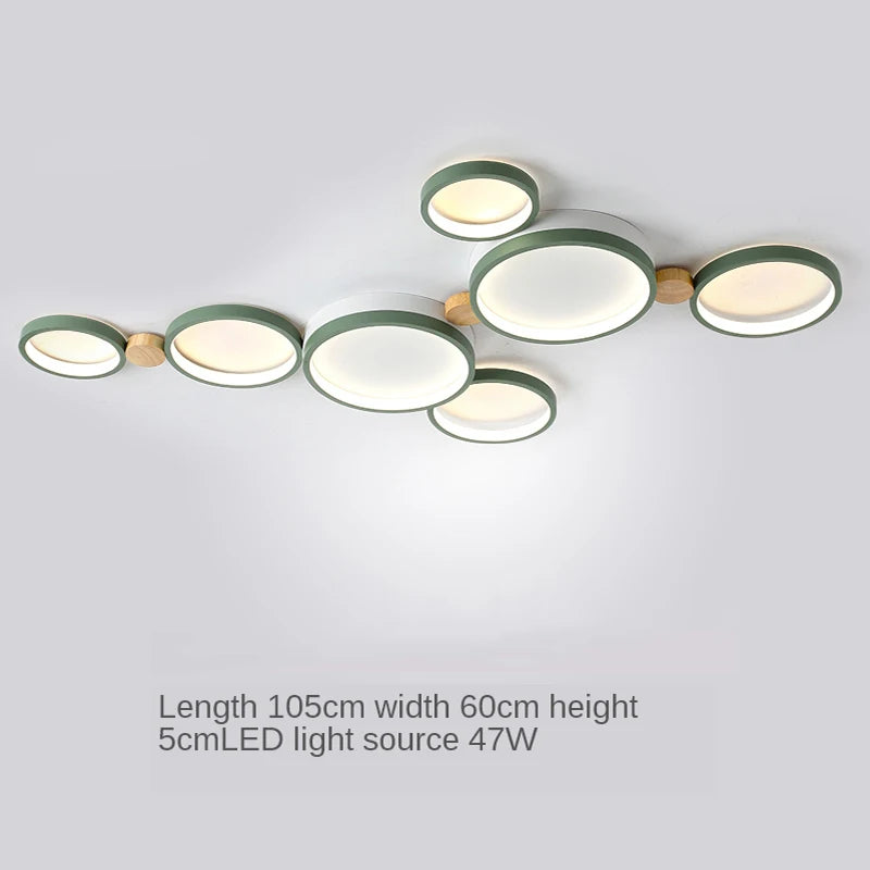 Modern LED Ceiling Light – Minimalist Flush Mount for Living Room, Bedroom & Dining Area