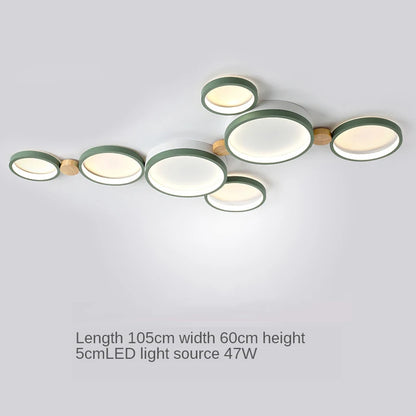 Modern LED Ceiling Light – Minimalist Flush Mount for Living Room, Bedroom & Dining Area