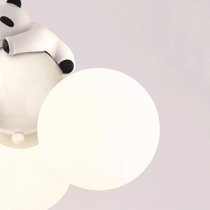 Élodie Crème Dessin Animé Ballon Ours Enfants Plafonnier Suspension Chambre