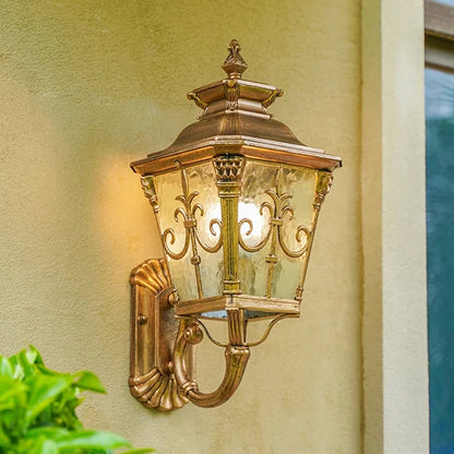Applique murale rétro Émilienne d'extérieur étanche pour jardin