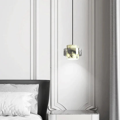 Suspension Selene Marble Halo