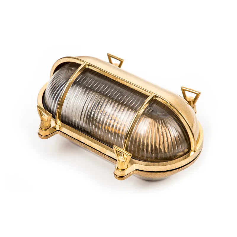 Adélaïde Outdoor Glass Wall Lamp IP44 Vintage