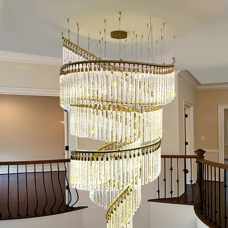 Luxury Hall Pendant Chandelier for Villa and Hotel Lobby