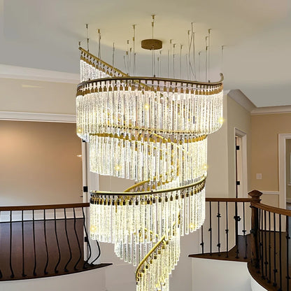 Luxury Hall Pendant Chandelier for Villa and Hotel Lobby