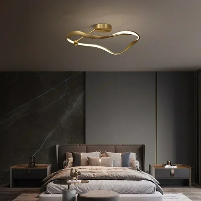 Plafonnier anneau minimaliste Camille
