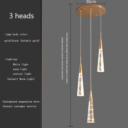 Camille Crystal Branch Pendant Chandelier