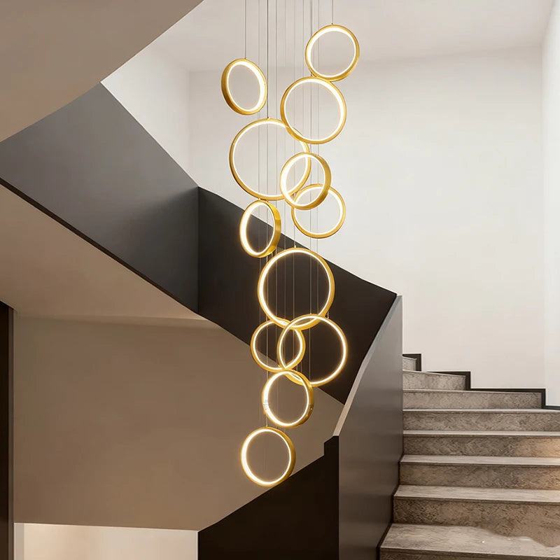Camille Modern Multi-Head LED Pendant Chandelier Light