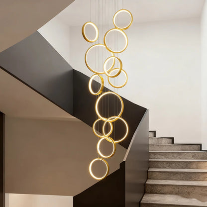 Camille Modern Multi-Head LED Pendant Chandelier Light