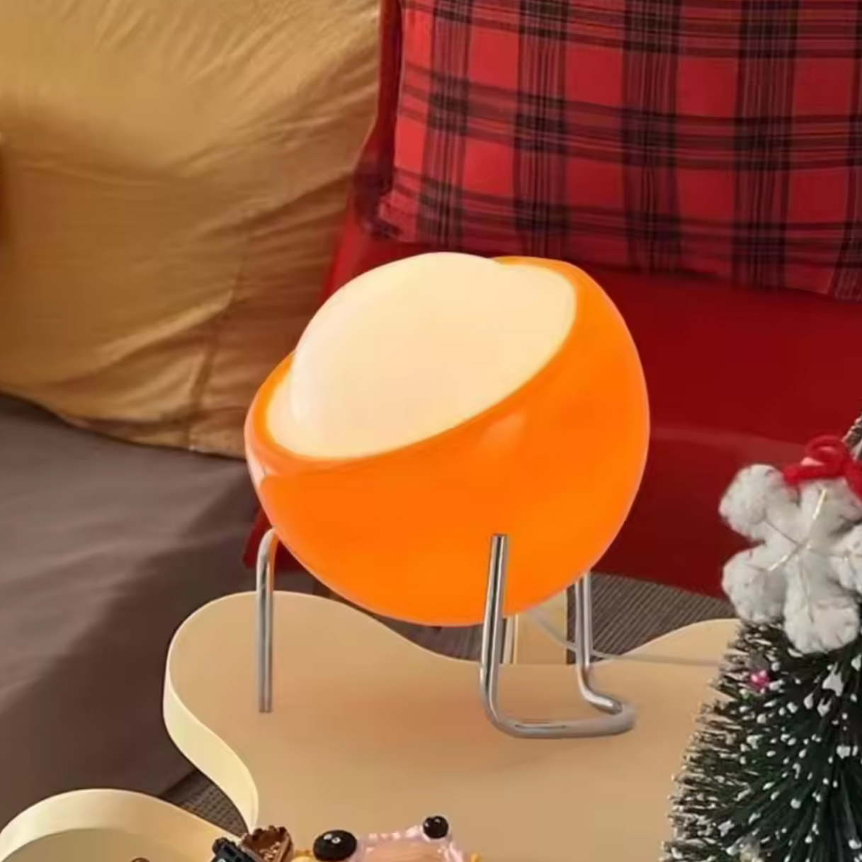 Lampe de table LED rétro Camille Solar Pop