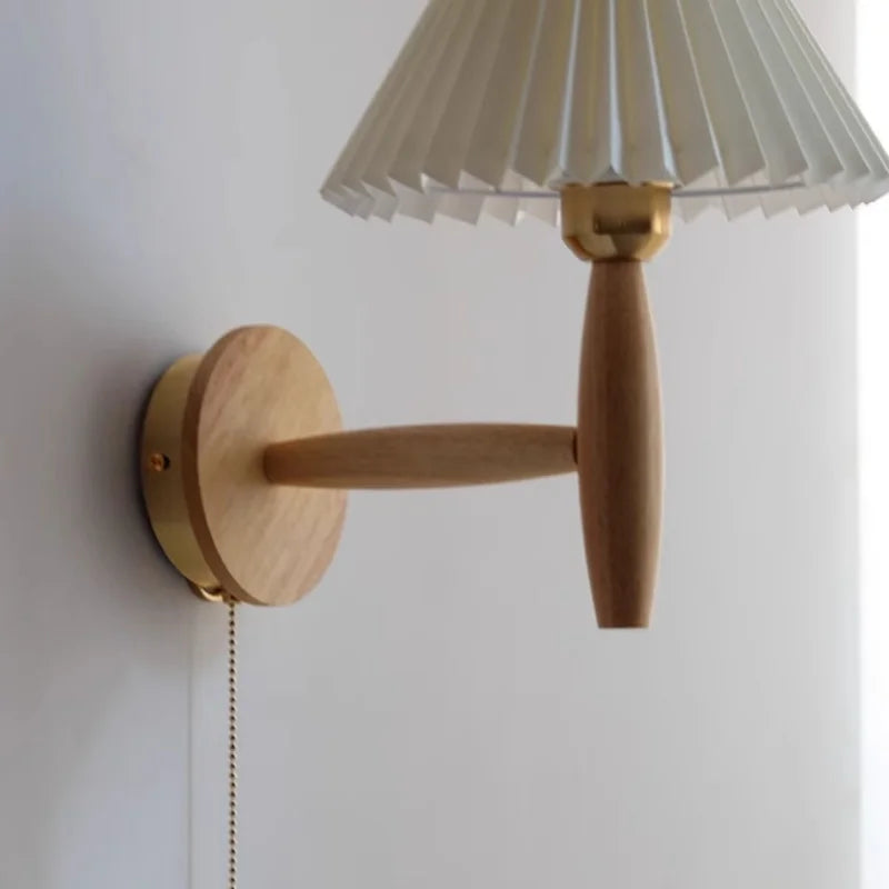 Chloé Applique Parapluie Plissée Style Nordique Moderne