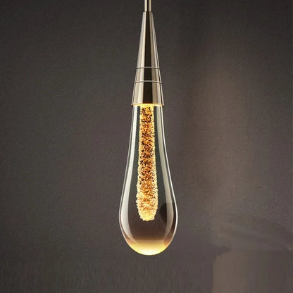 Lustre Madeleine en cristal avec pampilles