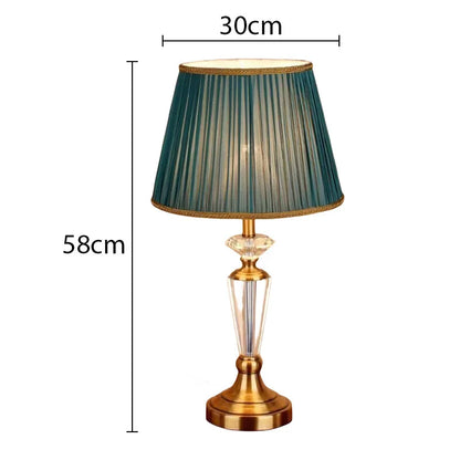 Lampadaire Rétro Européen en Cristal pour Salon et Chambre