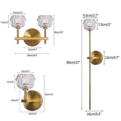 Sophie Crystal Wall Light