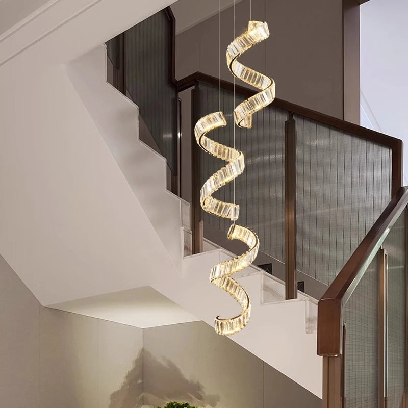 Lustre Camille moderne en cristal, lampe de plafond de luxe