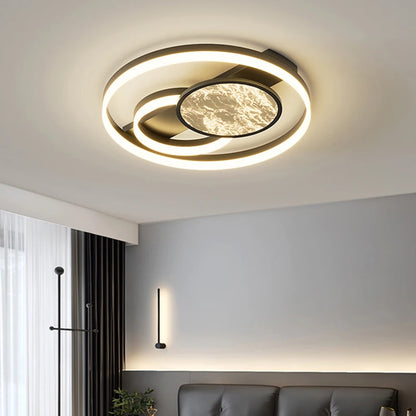 Nordic LED Ceiling Light – Minimalist Dimmable Flush Mount for Living Room & Bedroom