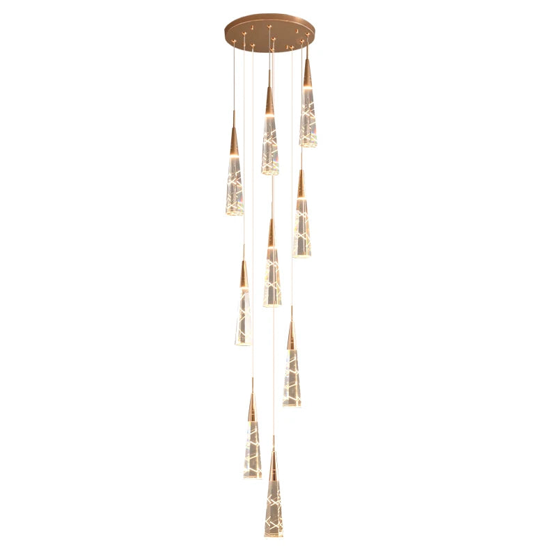 Camille Crystal Branch Pendant Chandelier