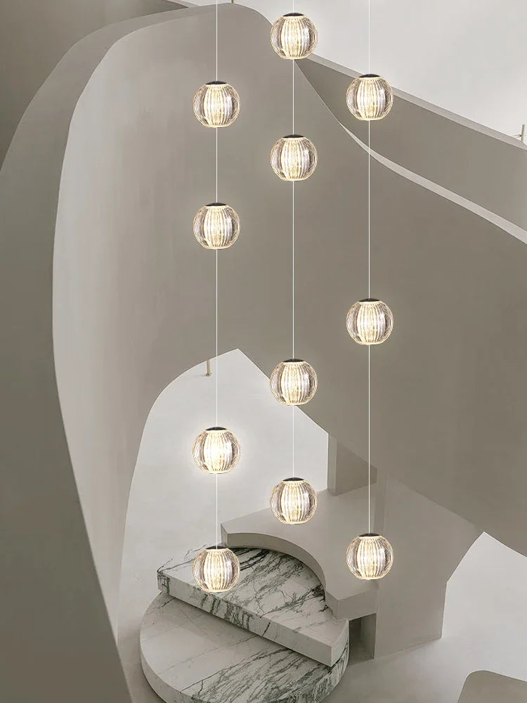 Lustre suspendu Camille Crystal Fishbone