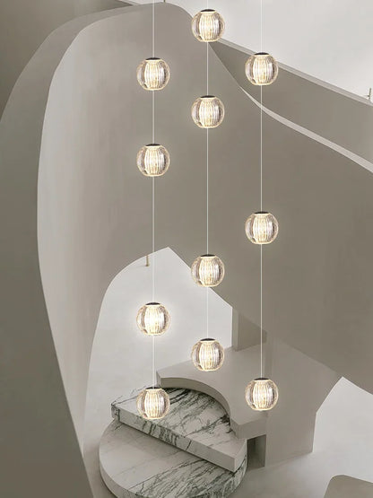 Lustre suspendu Camille Crystal Fishbone
