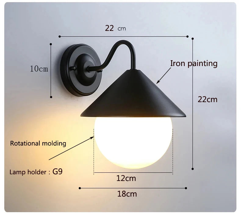 Adèle Outdoor Waterproof Wall Light