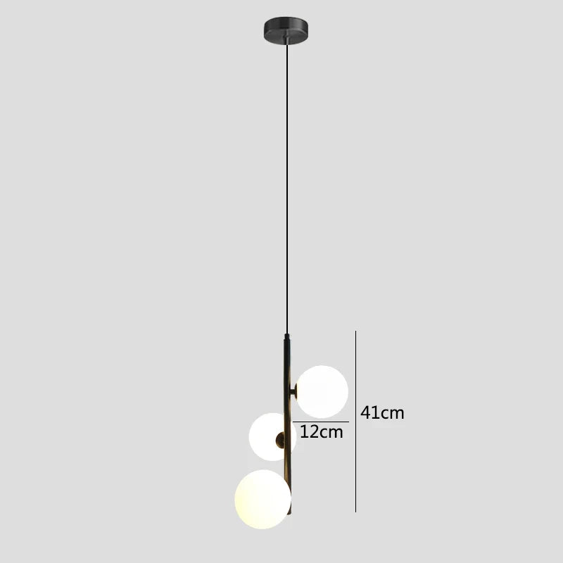 Camille Modern Bubble Ring Pendant Light