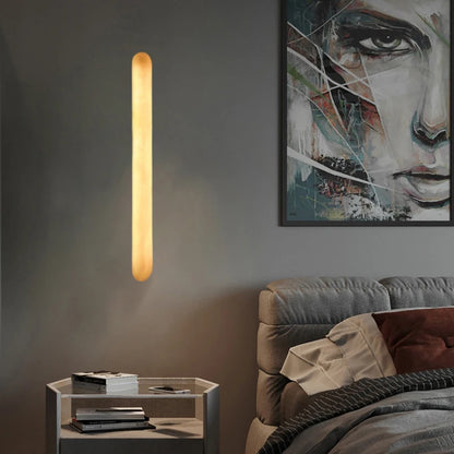 Applique murale Colette en marbre, cuivre, style minimaliste